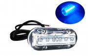 Ocean Bright Underwater Blue Accent Light Surface Mount 6 LED 12